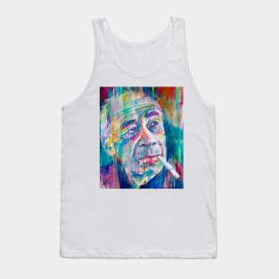 HENRY MILLER watercolor portrait .3 Tank Top